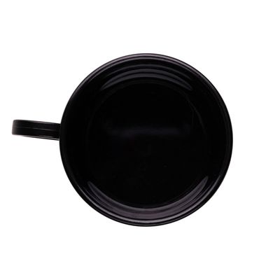 Xícara de Chá Elegance 240ml Preta em