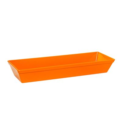 Travessa Stillo Retangular 4L Laranja em
