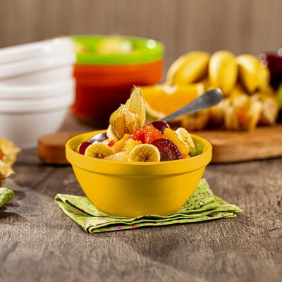 Sopeira Cheff Redonda 250ml Amarela em