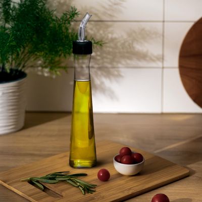 Galheteiro Square Para Azeite 200ml Natural em