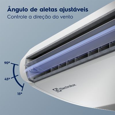 Ar-condicionado Piso Teto Electrolux Twin Inverter 36.000 BTUs Frio Efficient (DI60F/DE60F) 220V