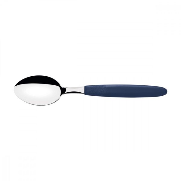 Colher de Mesa Tramontina Ipanema com Lamina em Aço Inox e Cabo de Polipropileno Azul