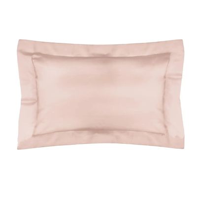 Fronha Cetim Algodão 300 Fios Rosa Peach Ajour Altenburg