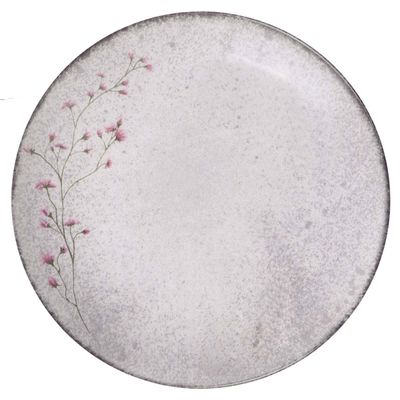 Prato Fundo de Porcelana Decorada Floralis 21cm 6un - Tramontina 96950/233