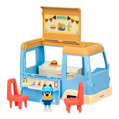 Brinquedo Playset Caminhão Food Truck Da Bluey - Candide 7969