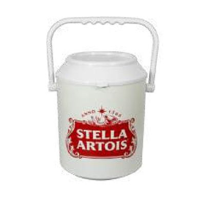 Cooler Quiosque Stella com Alça Injetada 10 Latas - Anabell Branco