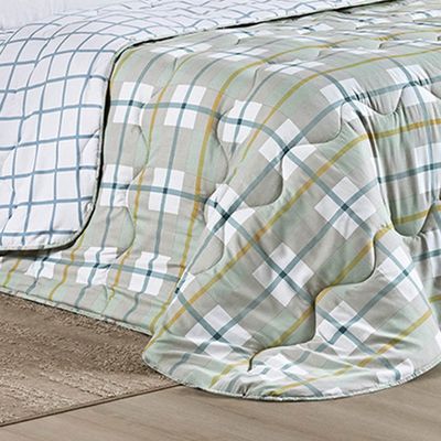 Edredom Benim Super King 01 Peça Micropercal 400 Fios Dupla Face Estampado - York - 100% Poliéster