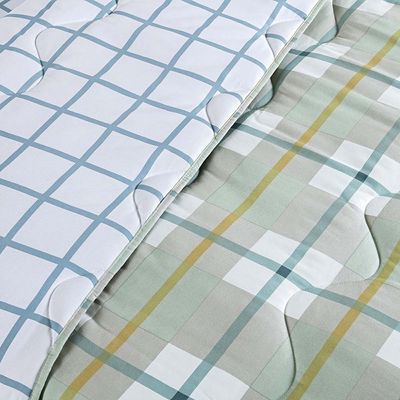 Edredom Benim Super King 01 Peça Micropercal 400 Fios Dupla Face Estampado - York - 100% Poliéster