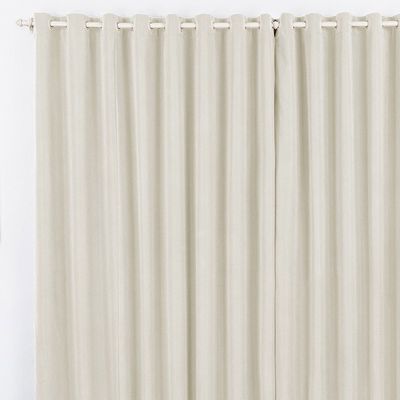 Cortina Duda 3,00m x 2,80m Metros Palha Tecido Oxford Para Sala ou Quarto