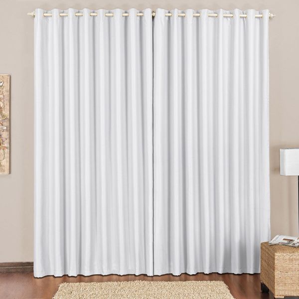 Cortina Blackout 2,00m x 1,70m Gelo Tecido Blackout Corta Luz Sala ou Quarto