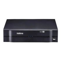 Kit Cftv Dvr Intelbras Mhdx Cabo E Conectores C/Hd 500gb