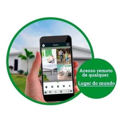 DVR Intelbras 4 Canais Multi HD Alta Resolução MHDX