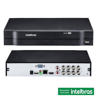 DVR Stand Alone Multi HD Intelbras MHDX 8 Canais