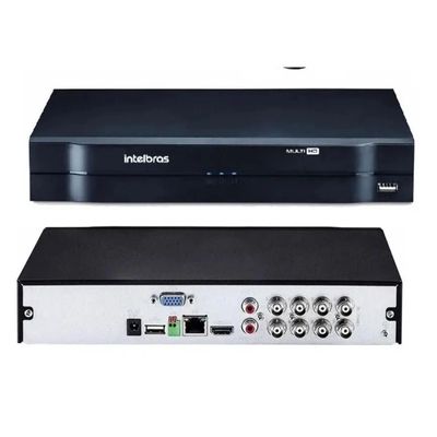 Dvr Mhdx Full Hd 8 Canais 5em1 Multi Hd Intelbras