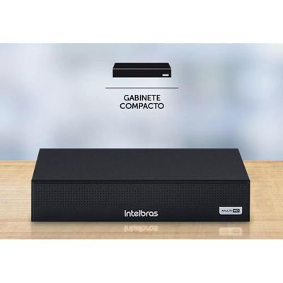 Dvr Stand Alone Intelbras Mhdx 3008 C Full Hd 1080p 8 Canais com hd 500gb