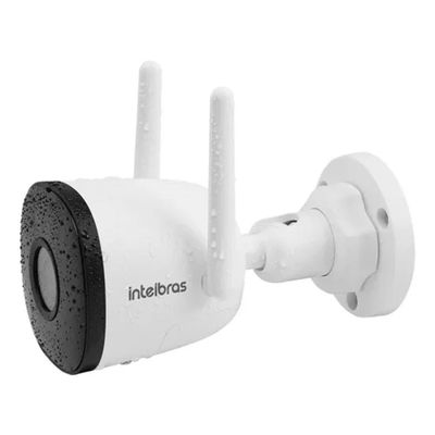 Kit 2 Câmeras Wi-fi Intelbras Im5s Com Cartao 32gb Fullhd