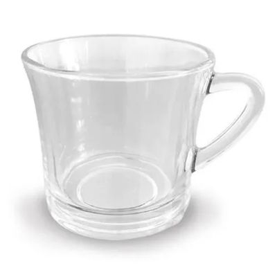 Jogo Xicaras Caneca Vidro Cristal 6pcs 180ml