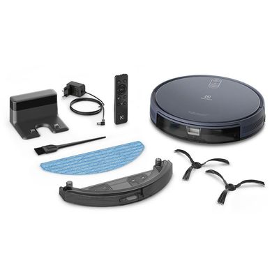 Aspirador Robô Electrolux ERB44 Experience Wi-Fi Autonomia 2h Controle por Voz Bivolt Azul