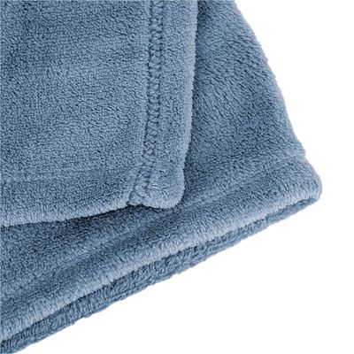 Manta Cobertor Queen Fleece Cazza Azul UNICA