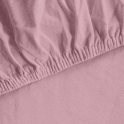 Lençol Queen Cazza com Elástico Microfibra Rosa UNICA