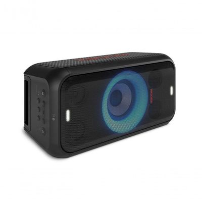 Caixa De Som Bluetooth Party Speaker LG XBOOM 200W RMS, Resist. À Água (IPX4), 12h de bateria - XL5T