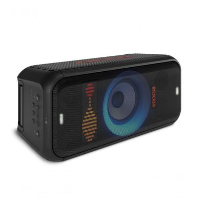 Caixa De Som Bluetooth Party Speaker LG XBOOM 250W RMS, Resist. à água (IPX4), 20h de bateria - XL7T