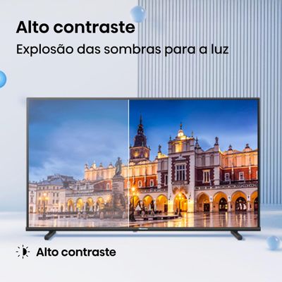 Smart TV 40 Hisense 40A4NV Full HD DLED DTS VirtualX Vidaa U9 Preto