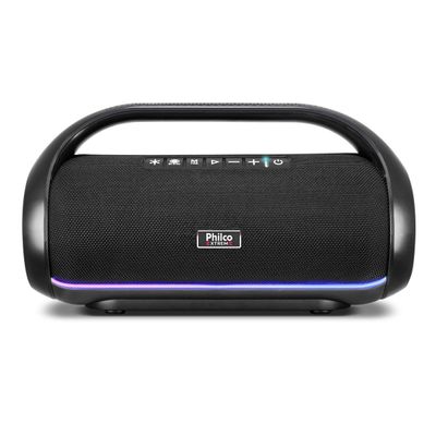 Speaker Philco PBS220BT Extreme Bluetooth 5.3 Flash Light 220W Bivolt