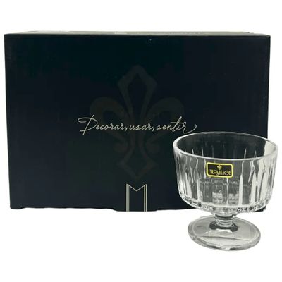 Jogo 6 Taça Cristal Para Sobremesa L'hermitage 190ml Soho