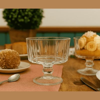 Jogo 6 Taça Cristal Para Sobremesa L'hermitage 190ml Soho