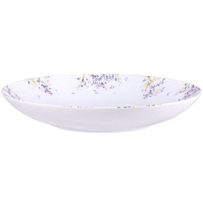 Prato Fundo Fogli Porcelana Decorada 21cm Tramontina Avulso Servir Massas Sopas Caldos