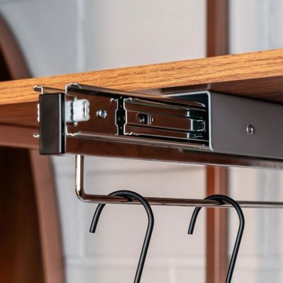 Cabideiro Suspenso 41cm Suprema Cromado com Corrediça Desliz