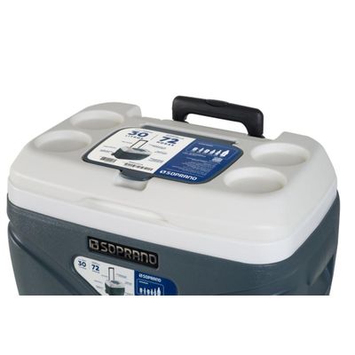 Caixa Térmica Everest 30L Cinza