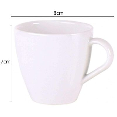 Jogo 12 Xícaras com Pires 200ml Chá Café Porcelana Tramontin