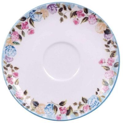Jogo 12 Xícaras com Pires 200ml Chá Café Porcelana Tramontin