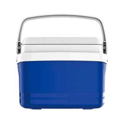 Kit 3 Caixas Térmicas Cooler 32L 12L 5L Bebidas Tropical Soprano Praia Camping Azul