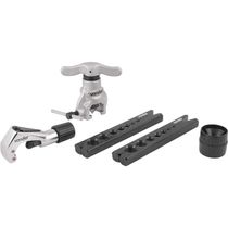 Flangeador e cortador de tubos jogo com 6 peças 1/8" à 11/8" VONDER