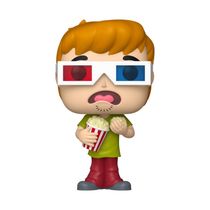 Boneco Funko Pop! Scooby Doo - Salsicha com Óuclos 3D