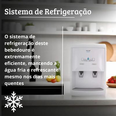 Bebedouro de Agua Evidence Branco 127V - New Up Compressor