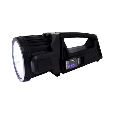 Lanterna Solar Recarregável 2500lm LED P50+COB com 9 Modos – Portátil Ecológica e Resistente Painel Solar Multifuncional