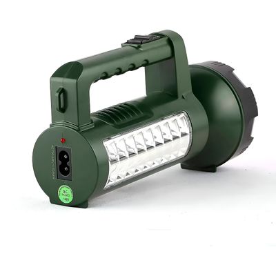 Lanterna Recarregável 40W com Iluminação Frontal e Lateral – Alta Durabilidade Recarregável 2 em 1 LED Emergência