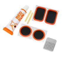 Kit de Remendo de Pneus para Bicicleta e Carrinho de Mão – Compacto e Prático  8 Peças