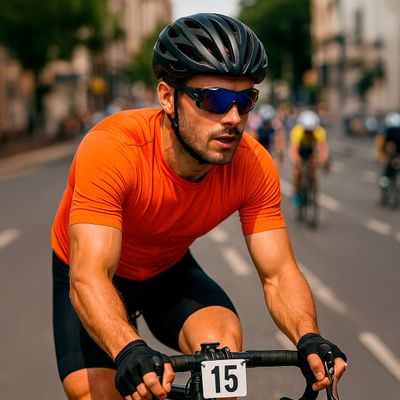 Óculos Esportivo UV400 Ultraleve com Lente Espelhada – Performance, Proteção e Conforto