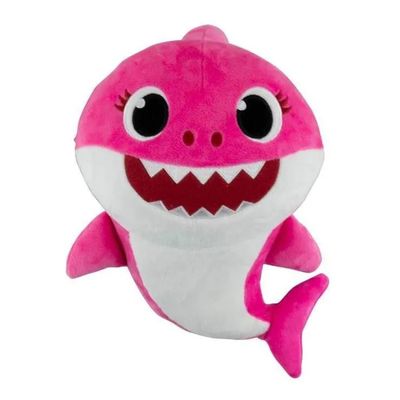 Kit Pelúcia Família Baby Shark 30 Cm Com Som Sunny  - 2361