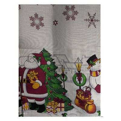 Toalha Mesa Retangular Gourmet 140x350cm Natal Noel Raner