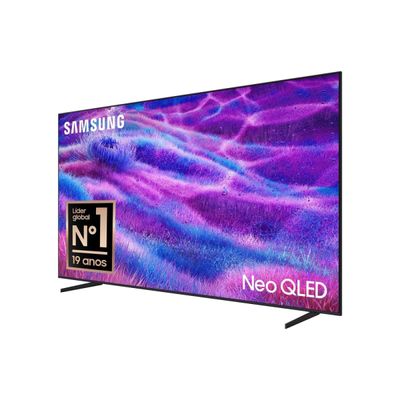 Smart TV Samsung 100" 4K Neo QLED Ultra QN100QN80FGXZD Painel até 144Hz Gaming Hub Dolby Atmos Preta Titan