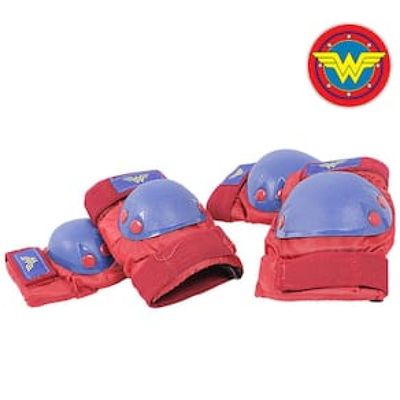 Kit de Proteção P Mulher Maravilha Bel - 4 Peças