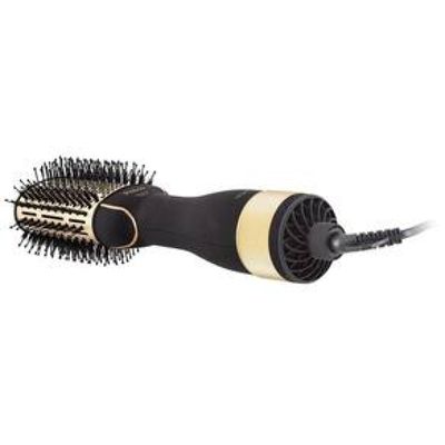 Escova Secadora Philco Soft PES15 Luz infrared com Cabo Giratório 1300W Preta/Dourada - Bivolt