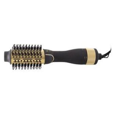 Escova Secadora Philco Soft PES15 Luz infrared com Cabo Giratório 1300W Preta/Dourada - Bivolt