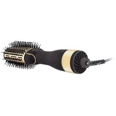 Escova Secadora Philco Soft PES15 Luz infrared com Cabo Giratório 1300W Preta/Dourada - Bivolt